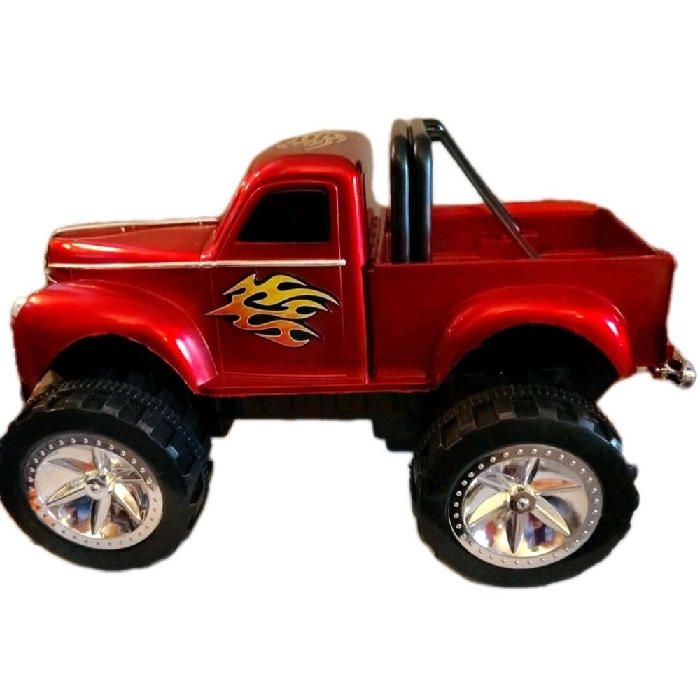 Extreme Truck Red Friction Powered Monster Truck Pre-owned Good Condition Works